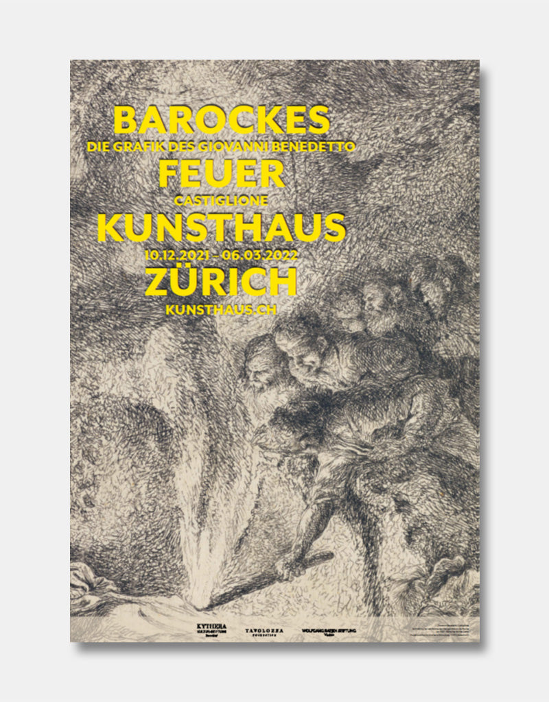 Barockes Feuer [Ausstellungsplakat]