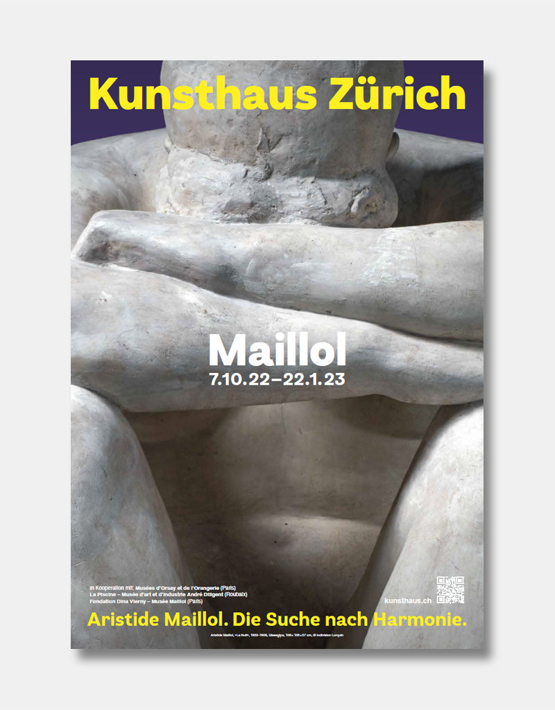 Maillol Ausstellungsplakat